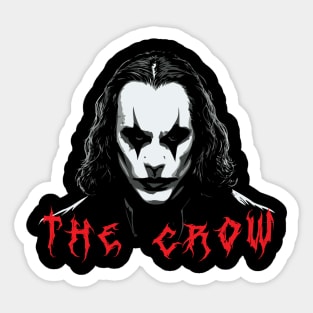 The Crow // Vintage Original Fan Art Sticker